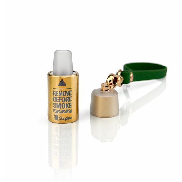 Mouth tip Sunpipe Gold CAPSULA Green