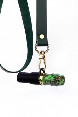 Персональний мундштук Sunpipe Premium Mini Leather Green